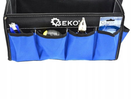 Torba narzędziowa warsztatowa monterska metalowa rączka + pasek