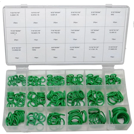 Uszczelki-oringi do klimatyzacji zestaw 270szt.
