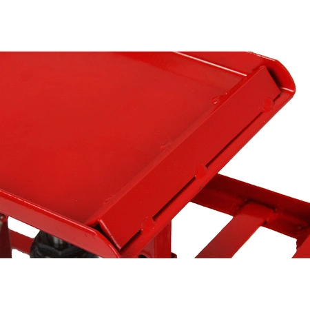 Rampa najazdowa z podnośnikiem 2t