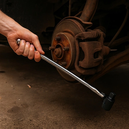 Pokrętło przegubowe łamane 1/2" 590mm