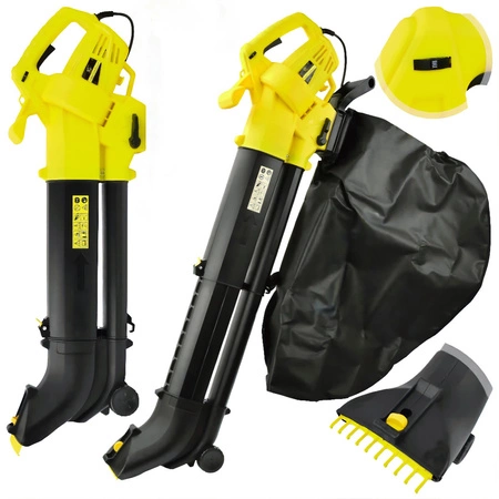 Dmuchawa do liści odkurzacz ogrodowy z rozdrabniaczem G81071, 3300W