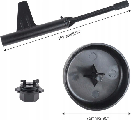 ADAPTER DO WYMIANY OLEJU MERCEDES 9G TRONIC + WĄŻ