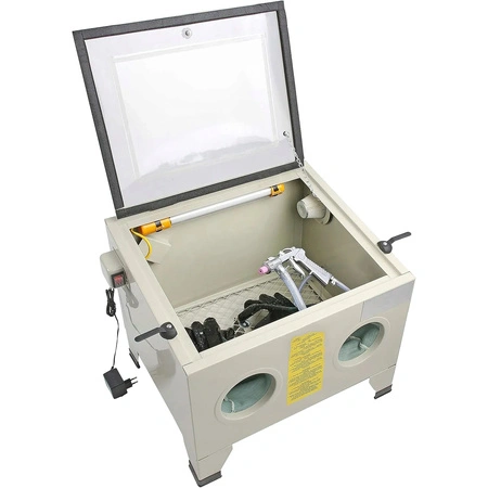 Piaskarka kabinowa 90l + akcesoria