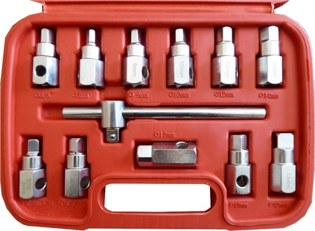 KLUCZE DO KORKÓW OLEJU NASADKI 12 EL.