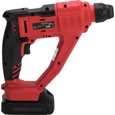 Młot udarowy akumulatorowy 21V 2J bezszczotkowy + 2 akumulatory 4Ah, zestaw w walizce