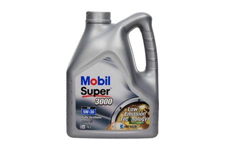 Olej silnikowy 5W30 4l, Mobil Super 3000 XE