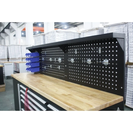 Stół warsztatowy wózek narzędziowy z szufladami 215cm 84"