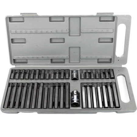 Bity do śrub specjalnych imbus torx hex spline zestaw, 40el.