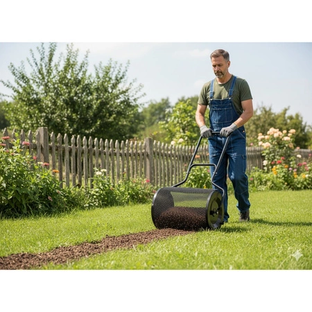 Rozsiewacz nawozu kompostu 60x40cm 76l