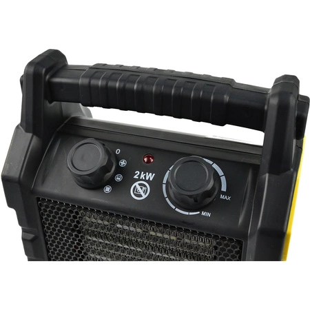 Nagrzewnica elektryczna ceramiczna z termostatem - grzejnik 2KW