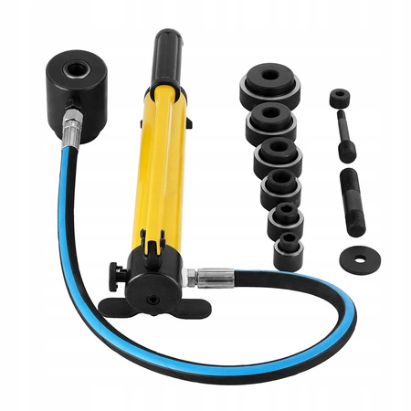 Hydrauliczny wycinak otworów 9T otwornica praska