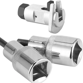 Zestaw Klucze nasadowe do de/montażu łączników amortyzatorów + Rozpierak amortyzatora 5–11,5 mm