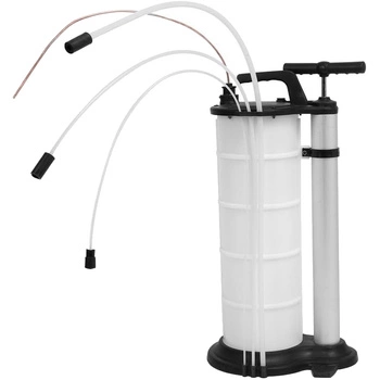 Ręczna odsysarka zlewarka do oleju 9l + 4 sondy