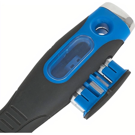 Skrobak malarski profilowany stalowy z bitami