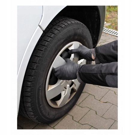 Rękawice nitrylowe super grube XL, 50szt