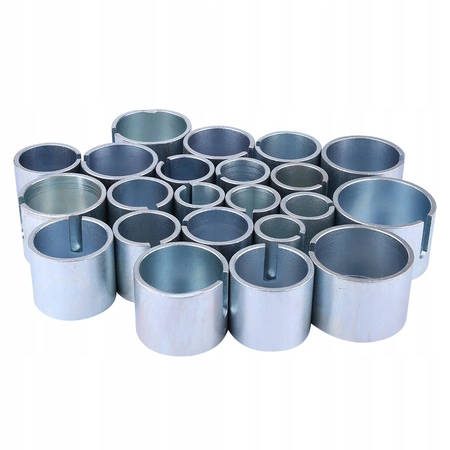 Ściągacz tulei wahacza zestaw ściągaczy i adapterów do łożysk M10-M18, 27el.