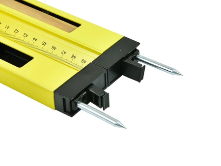 Poziomica kątomierz nastawny 3w1