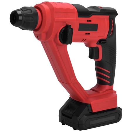 Młot udarowy akumulatorowy 21V 2J bezszczotkowy + 2 akumulatory 4Ah, zestaw w walizce