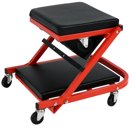 Leżanka warsztatowa siedzisko