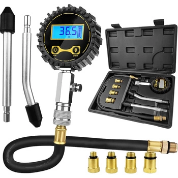 Tester ciśnienia sprężania w silnikach benzynowych z zapłonem iskrowym LCD 14bar