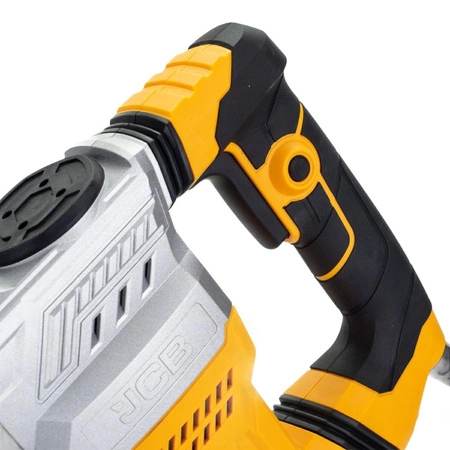 Młot udarowy wyburzeniowy elektryczny 1300W SDS Max + 2 dłuta + szczotki + walizka zestaw, JCB