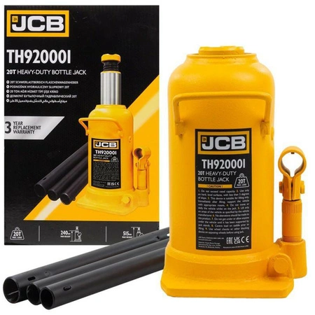 Podnośnik samochodowy hydrauliczny lewarek słupkowy 20t, JCB