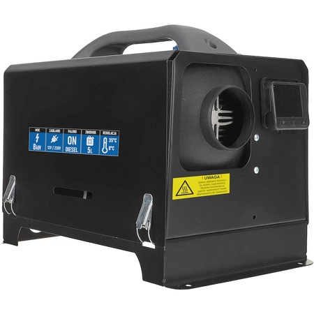 Nagrzewnica samochodowa – ogrzewanie postojowe na olej napędowy 12V/230V 8KW