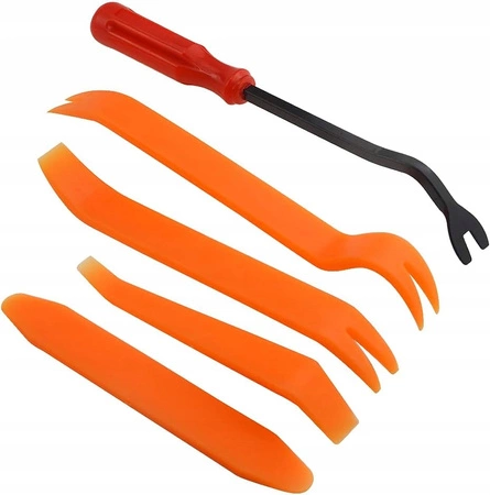 Spinki kołki klipsy samochodowe do tapicerki auta 815 el zestaw + ściągacz