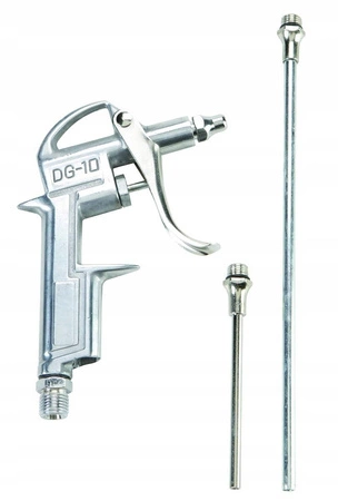 PISTOLET DO PRZEDMUCHIWANIA PNEUMATYCZNY Z KOŃCÓWKAMI