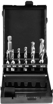 Wiertła gwintujące M3-M10 7 elementów