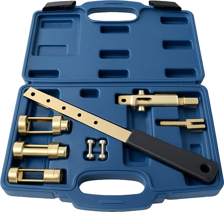 Ściągacz sprężyn zaworowych 8V 16V 24V + 3 końcówki