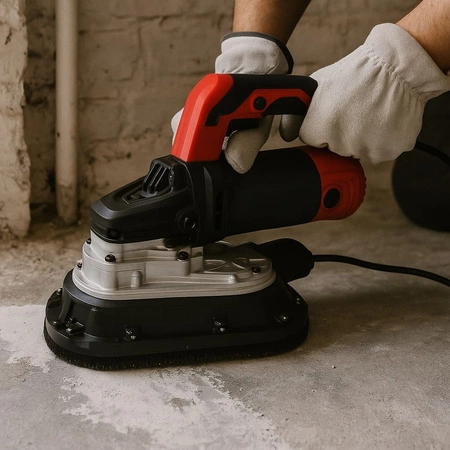 Szlifierka polerka do posadzek betonu 3500W + 12 tarcz 230mm zestaw