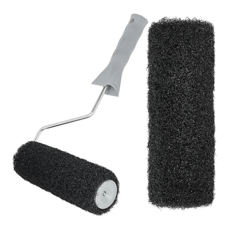 Zestaw Nóż do gładzi 60 cm + Kij aluminiowy teleskopowy 0,8-2.0m + uchwyt do szpachli + wałek do gładzi z rączką 18x7cm