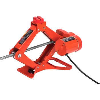 Lewarek samochodowy elektryczny podnośnik trapezowy żaba 3t 12V zestaw, 120-350mm