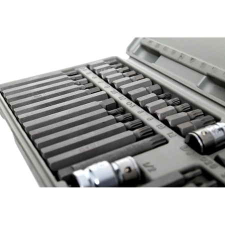 Bity do śrub specjalnych imbus torx hex spline zestaw, 40el.