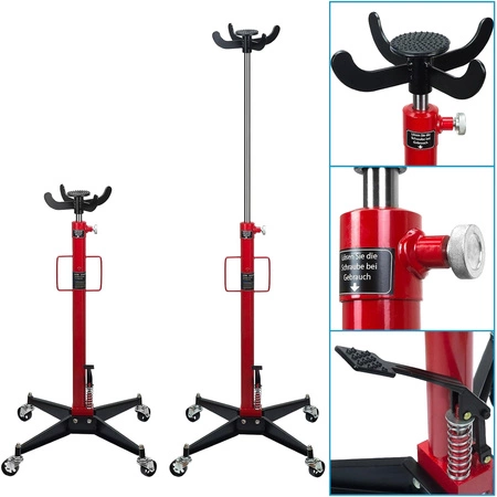 Podnośnik do skrzyni biegów 0,5t teleskopowy