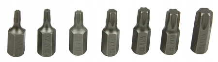 Zestaw bitów i kluczy imbus, spline, torx 40 elementów