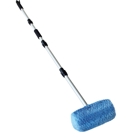 Szczotka teleskopowa do mycia auta i paneli fotowoltaicznych Hydroszczotka składana 290x180mm/1000-1740mm