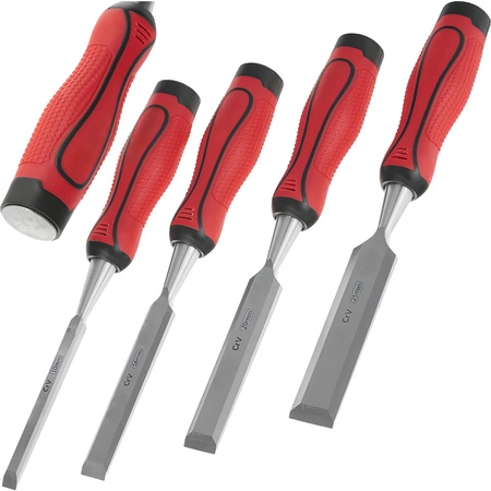 Zestaw dłut do drewna 4el. 10-25mm CrV