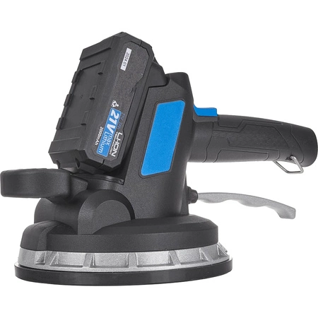 Przyssawka wibrująca akumulatorowa do układania płytek, zestaw z ładowarką + 2 x akumulator 2000mAh 21V