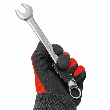 Klucz płasko-oczkowy odgięty 17mm, JCB