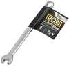 Klucz płasko-oczkowy odgięty 6mm, JCB