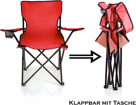 Krzesło składane turystyczne wędkarskie