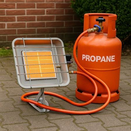 Promiennik gazowy na butlę "słoneczko" 2300-4600W