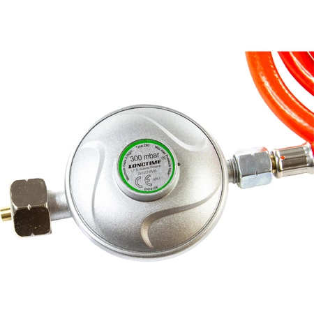 Nagrzewnica gazowa z termostatem 30kW wąż + reduktor