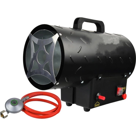 Nagrzewnica gazowa 15kW + wąż i reduktor