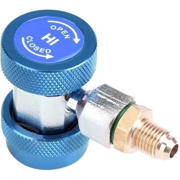 Szybkozłącze do klimatyzacji R134a LP niskociśnieniowe z adapterem 1/4"
