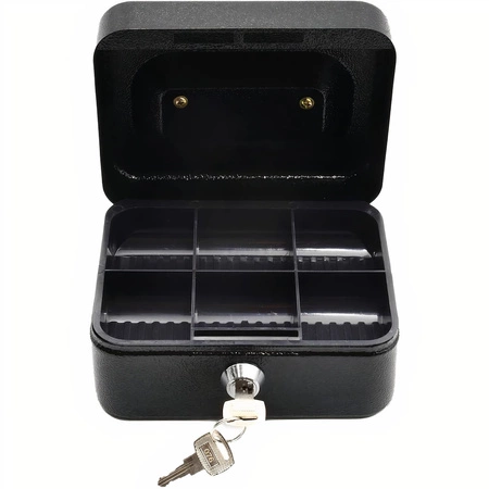 Kasetka na pieniądze 150x120x80mm na kluczyk