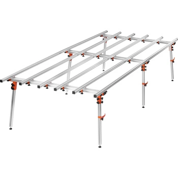 Stół glazurniczy do dużych formatów składany 360x150x80cm udźwig 250kg
