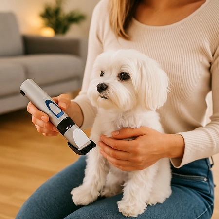 Maszynka akumulatorowa do strzyżenia psów i kotów 1200mAh